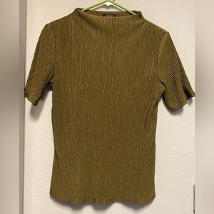 Nordstrom | Halogen Smocked Funnel Neck Top